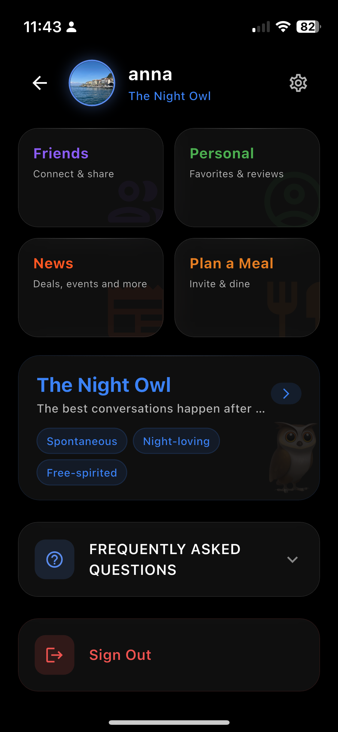 Profile insights